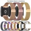 Milanese Strap for Redmi Watch 3 Active Bracelet Strap Belt Replacement Metal Wrist Watch Metal Watchband for Redmi Watch 3 Lite Accessories
