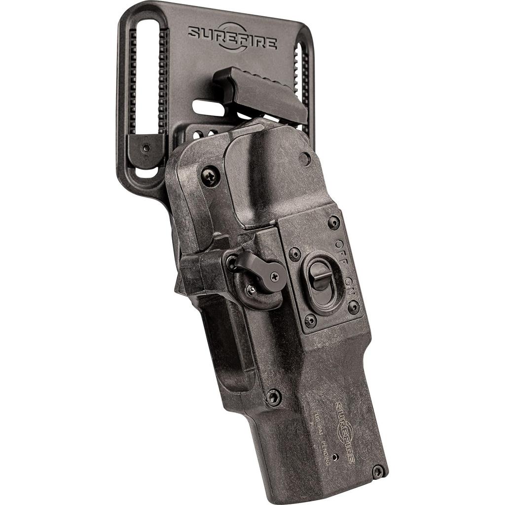 Surefire MASTERFIRE RAPID DEPLOY RIGHT BLACK HOLSTER, HAND, W/COVER
