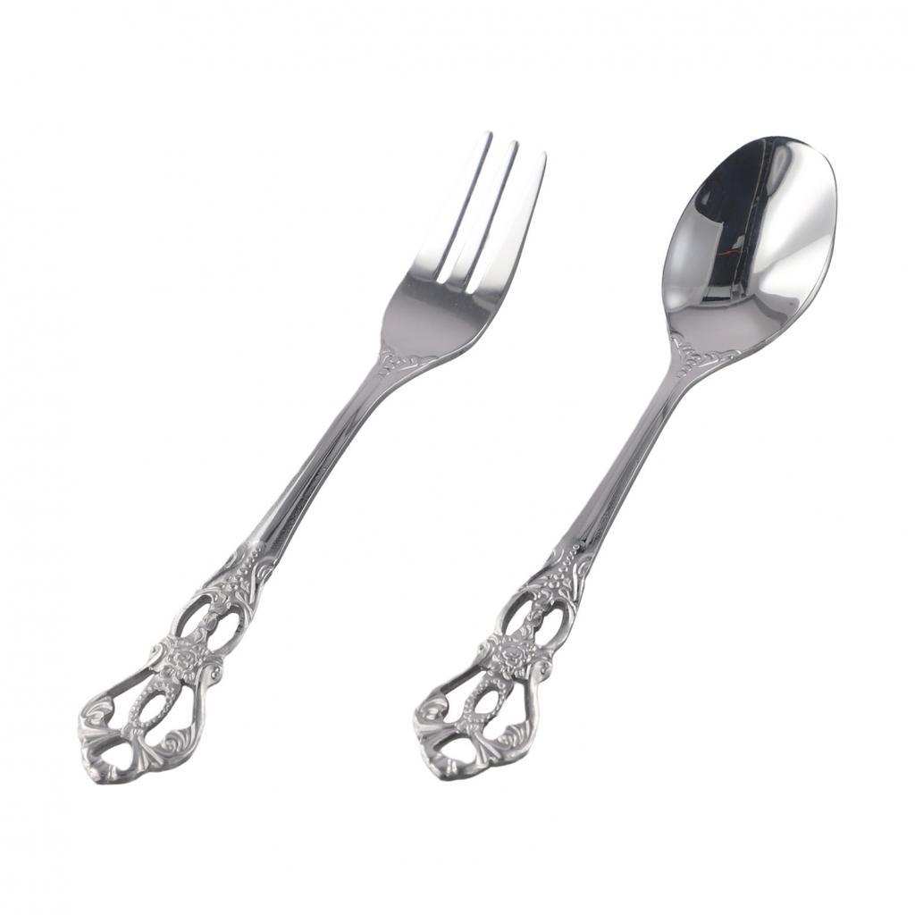 Spoon Coffee Creative Embossed Fine And Retro Texture