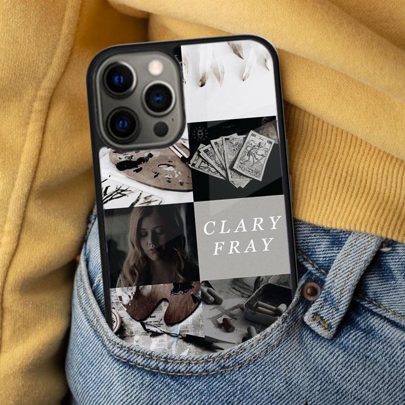 Shadowhunters TV Clary Fray Jace Soft Phone Case for iPhone 17 Air 16e Pro max 15 Pro 13 14 Plus 11 12 MagSafe Magnetic Coque