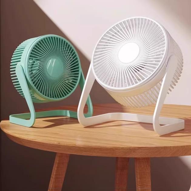 Portable USB Rechargeable Mini Fan for Dorms with Strong Breeze
