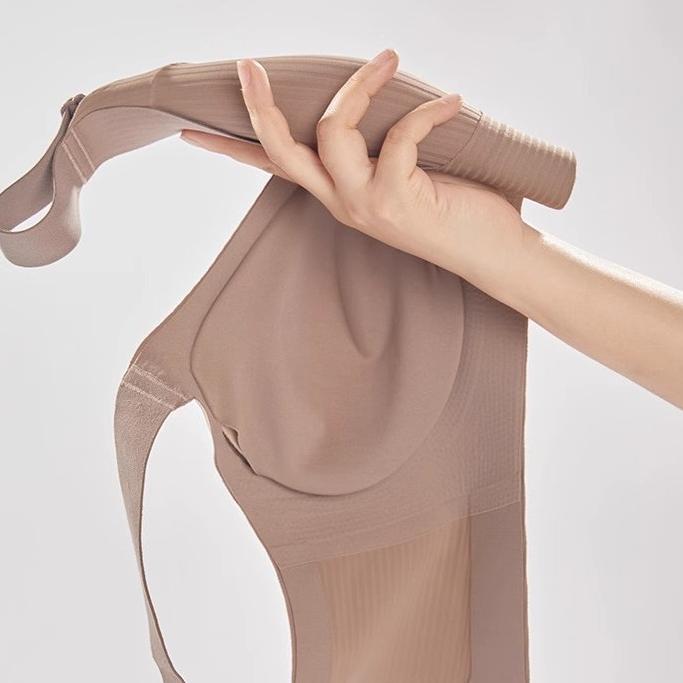 Full Cup Adjustable Underwear Women Big Breasts Small Bra Anti-sagging Large Size Seamless Breasts Ladies Bra Thin