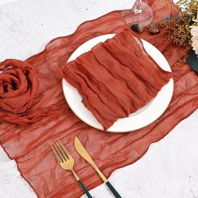 Gauze Napkin Christmas Cheesecloth Table Placemats Setting Dining Wedding Party Banquets Banquets Arches Decor