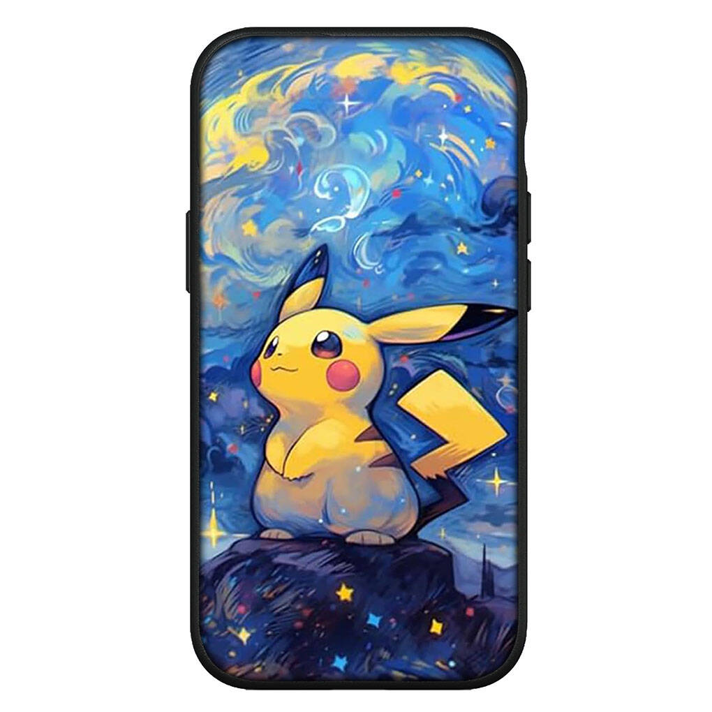 Cover for iPhone 17 16 15 Xiaomi Poco Redmi Note 14 13 12 11 Pro Max X 9 16e Samsung Galaxy S25 S24 S23 OPPO Huawei Cool Pokemon Go Pikachu Phone Case