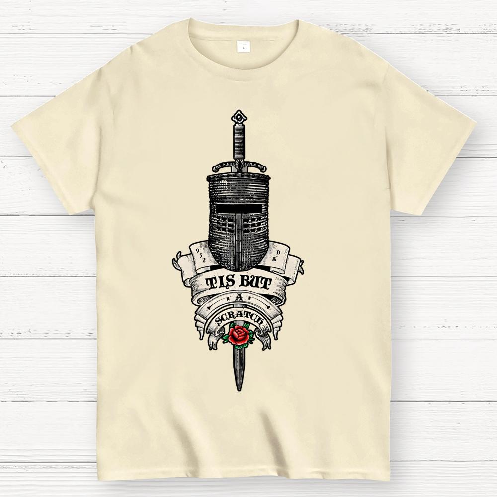Tis but a scratch Cotton Summer Casual Cool Loose T-Shirt