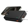 Powerbank 20000mAh Airpow 20W mit USBA USBC Kabel 50cm schwarz