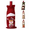 Red Wine Bottle Bag Christmas Holiday Wine Gift Pouch