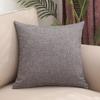 Housse de coussin unie amovible lavable avec rembourrage Lit Canapé Voiture Support lombaire Décoration d'intérieur moderne minimaliste