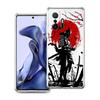 Japan Redsun Samurai bushido Phone Case For Xiaomi 14 13 12 Lite Mi 11 11X 13T 12T For Poco X5 X4 X3 NFC F5 F4 M4 Pro 5G Cover