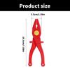 Multifunctional Insulated Plastic Cutting Pliers for Instrument Installation & Circuit Repair Professional Household Use