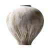 Modern Minimalist Retro Wabi-Sabi Zen Pottery Vase - Large Ceramic Decor for Home or Hotel