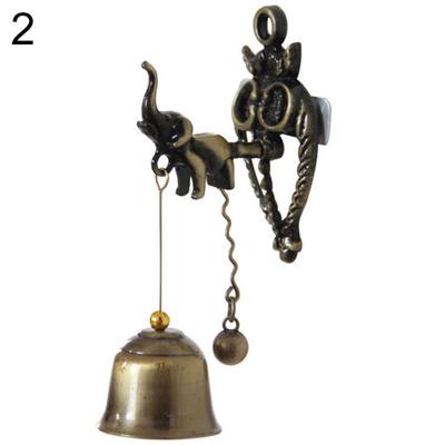 Vintage Horse Elephant Owl Shaped Bell Doorbell Halloween Hanging Door Decor