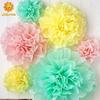 10inch 25cm European And American Party  Decorative Paper Flower Ball Handmade Garland For Wedding Dress Up Birthday Gathering
