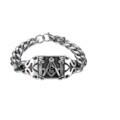Europe, America, Fashionable Men, Totem Bracelets, Retro Literary Jewelry 2026 22CM