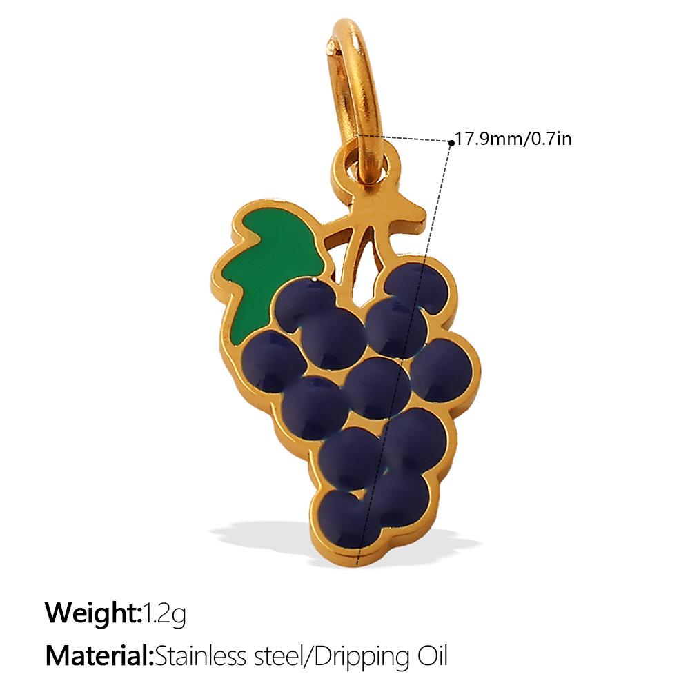 

Colorful Fruit Series: Pineapple & Orange DIY Bracelet Necklace Pendant