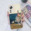 Phone Case For Xiaomi 12 Pro Lite Ultra Candy Color Patterned Liquid Silicone Full Coverage Anti Slip Shell For Xiaomi12 Coque