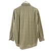 LACOSTE made in Japan Check Pattern Long sleeve Button down shirt 3 Khaki Men's Used