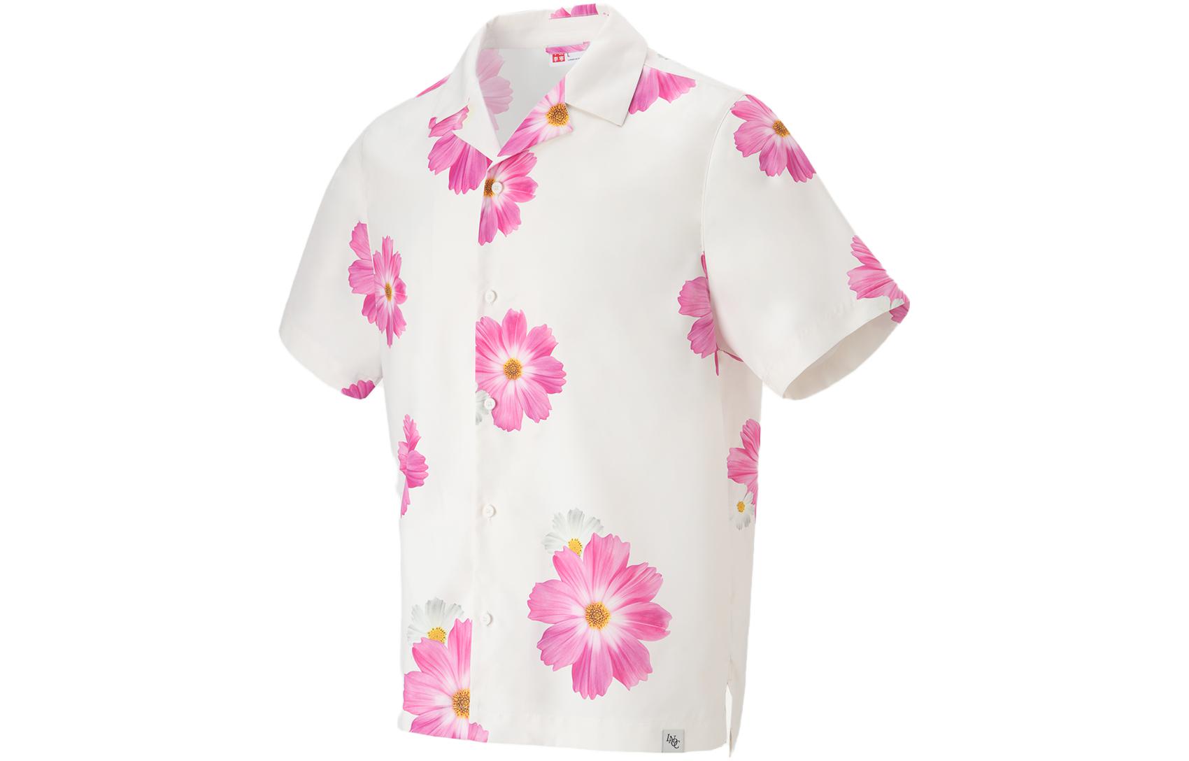 Li Ning Shirts Unisex White Lapel Moderate Shirt ASHT217-1 L