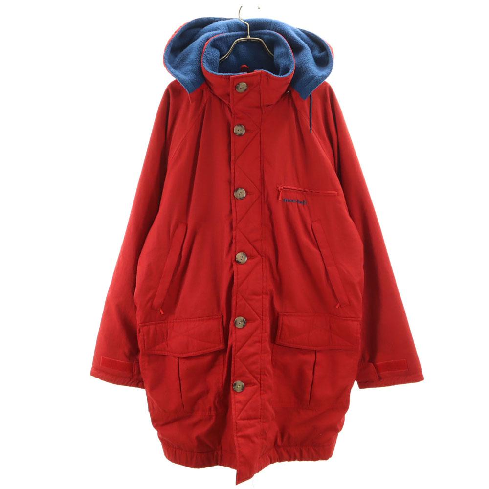 

mont-bell 90s Old Jacket L Red Outdoor fleece lining Men s Used