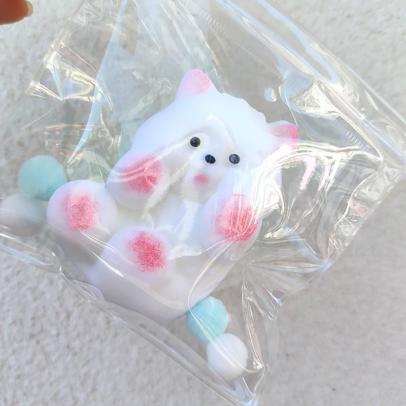 Taba Squishy Peluche Carino Coquettish Riccio Cucciolo Coniglio Rosa Angelo Pecora Maiale Cane Lop Rilassamento Mano Spremere Regalo Giorno di Natale Giocattolo
