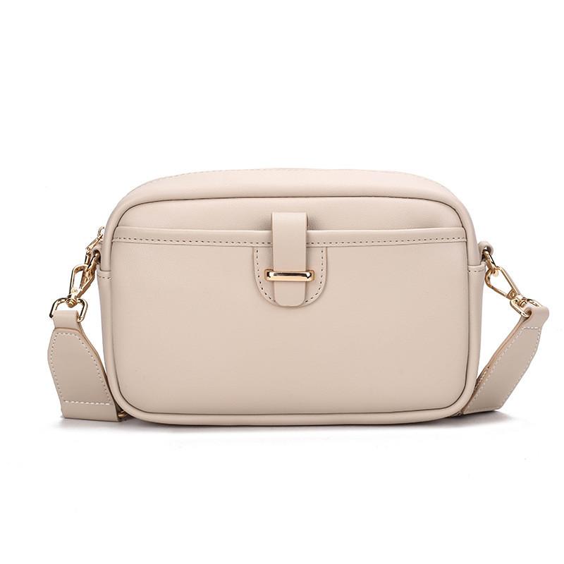 IELGY Ladies Black Large Capacity Crossbody Small Square Bag