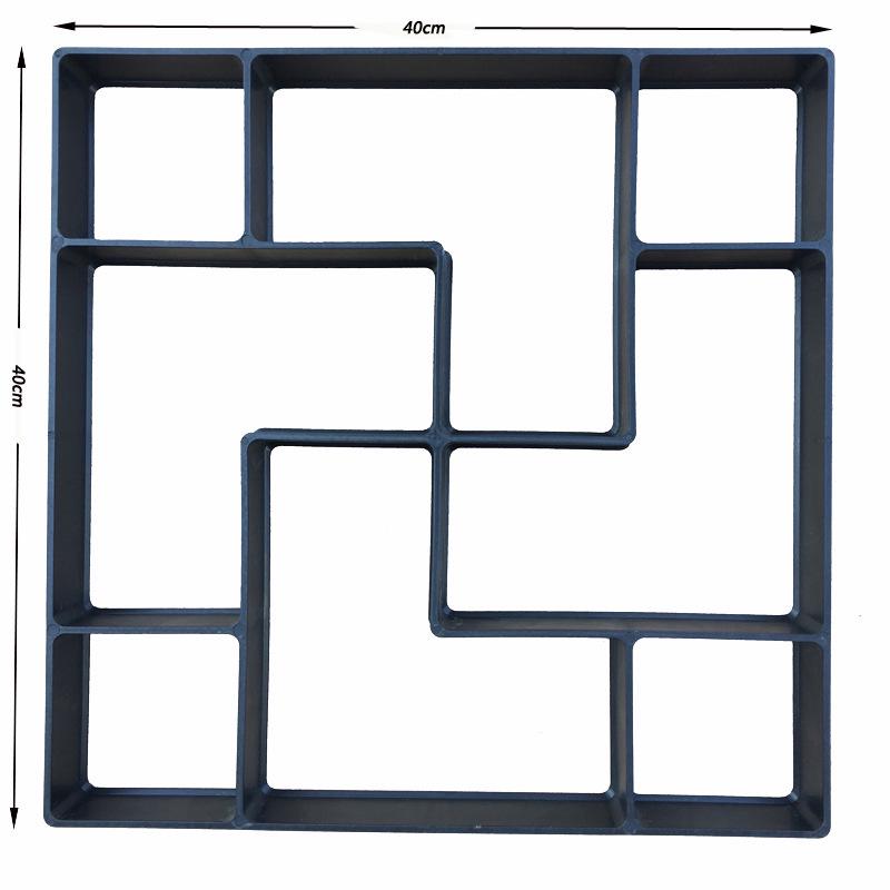 Reusable DIY Garden Stepping Stone Mold for Landscaping