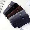 2025 New Thickened Gloves Men's Autumn and Winter Warm Fleece Windproof Cycling Gloves Driving