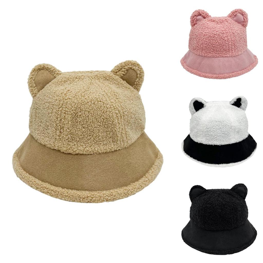 Panda Cute Winter Fisherman Hat With Warmth And Neck Protection For Outdoor Use