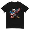 T-shirt Aigle chauve Drapeau américain Aigle patriotique 4 juillet USA