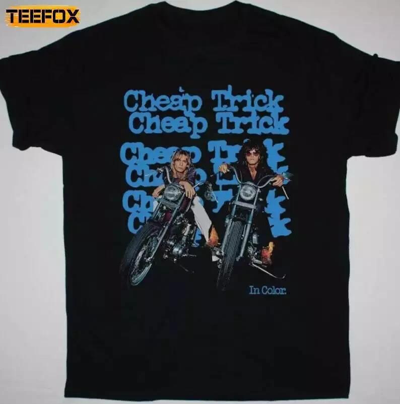 Cheap Trick In Color Rock Band Short-Sleeve T-Shirt Unisex T-Shirt XXXL