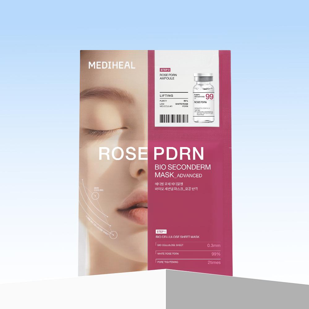 Mediheal Bio Secondum Mask  Madecassoside  Pdrn  Hyaluronic Acid  1pc