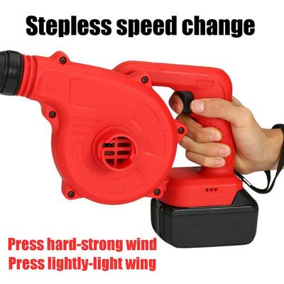 128VF Portable Handheld Electric Air Blower Cordless Blower Vacuum Cleaner Blowing and Suction with Li-ion Battery