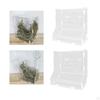 Animals Feeder Box Feed Container Resistant To Biting Portable Hanging Rabbit Hay Rack Food Manger
