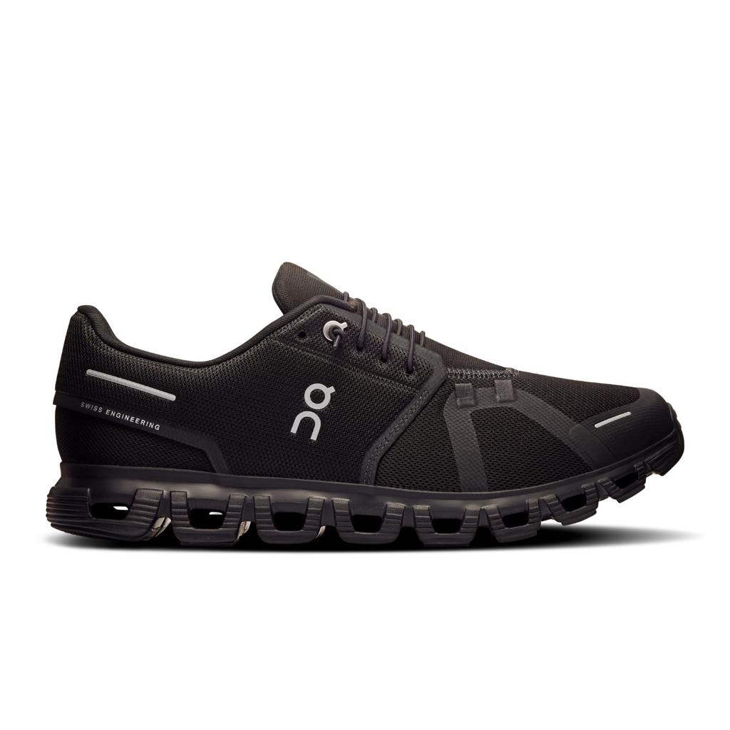 On Cloud 6 Running Size Men's Shoes, Black, 25.5cm