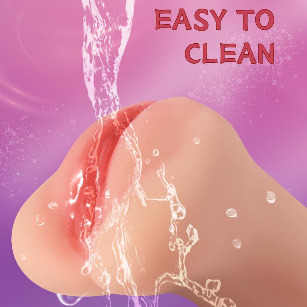 Male Masturbator Realistic Pocket Pussy Stroker Cup Vaginal Sex Toys for Men