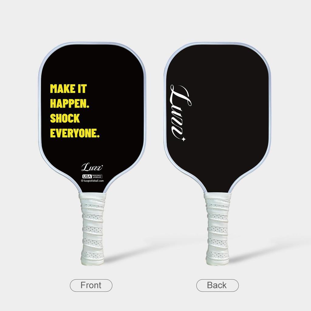 Luzz T700 Carbon Fiber Pickleball Paddles Sandblasted Surface USAP Approved Pickle Ball Rackets for All Skill Level