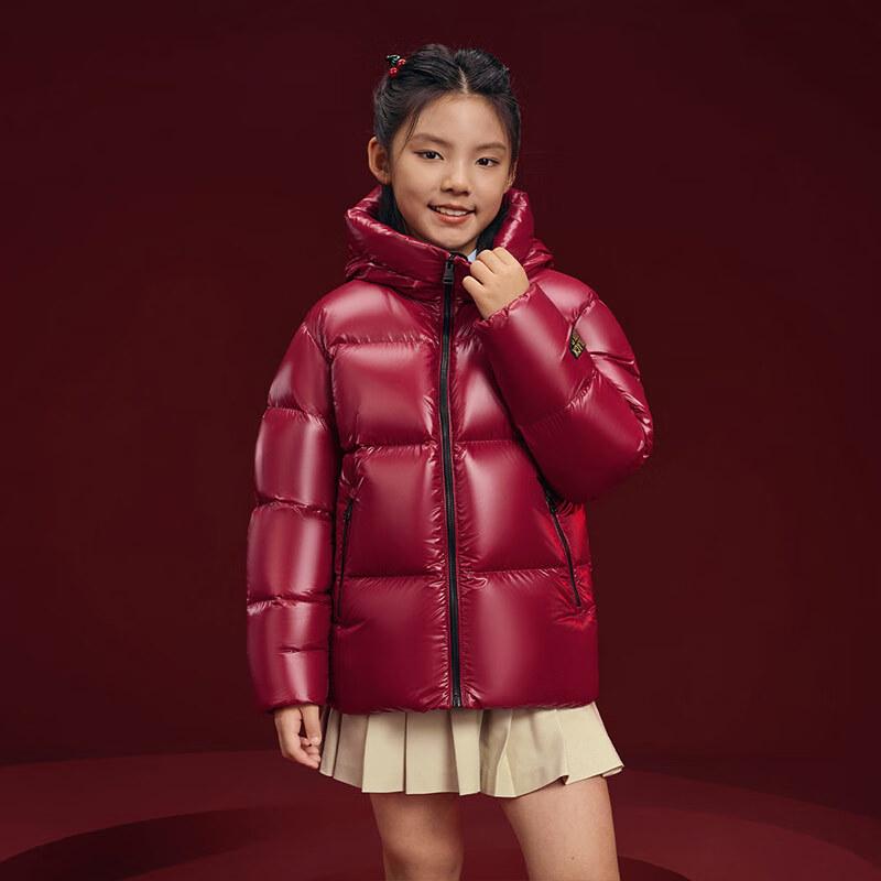 Gaofei Black Gold 5.0 Kids Hooded Short Goose Down Jacket