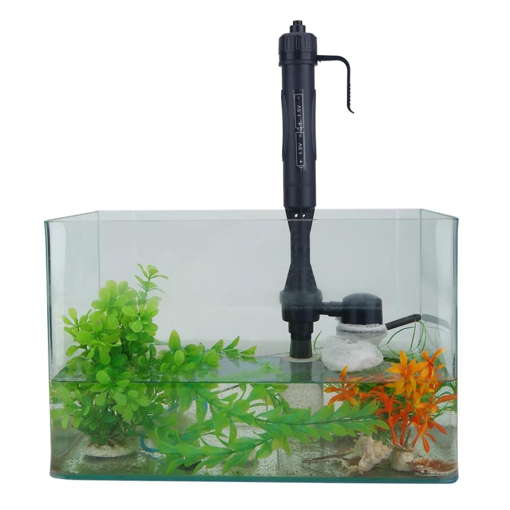 Multi-Functional Electric Aquarium Pump Filter, Fish Tank Cleaning Tool, Changing Water