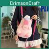 Capybara Doll Backpack Animal Shoulder Bag With Adjustable Straps Shoulder