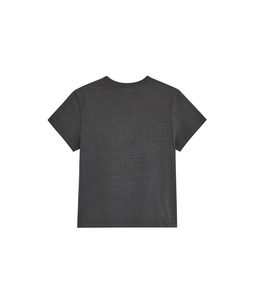 Depeugameoncheu Cat Ava T-Shirts [Charcoal]