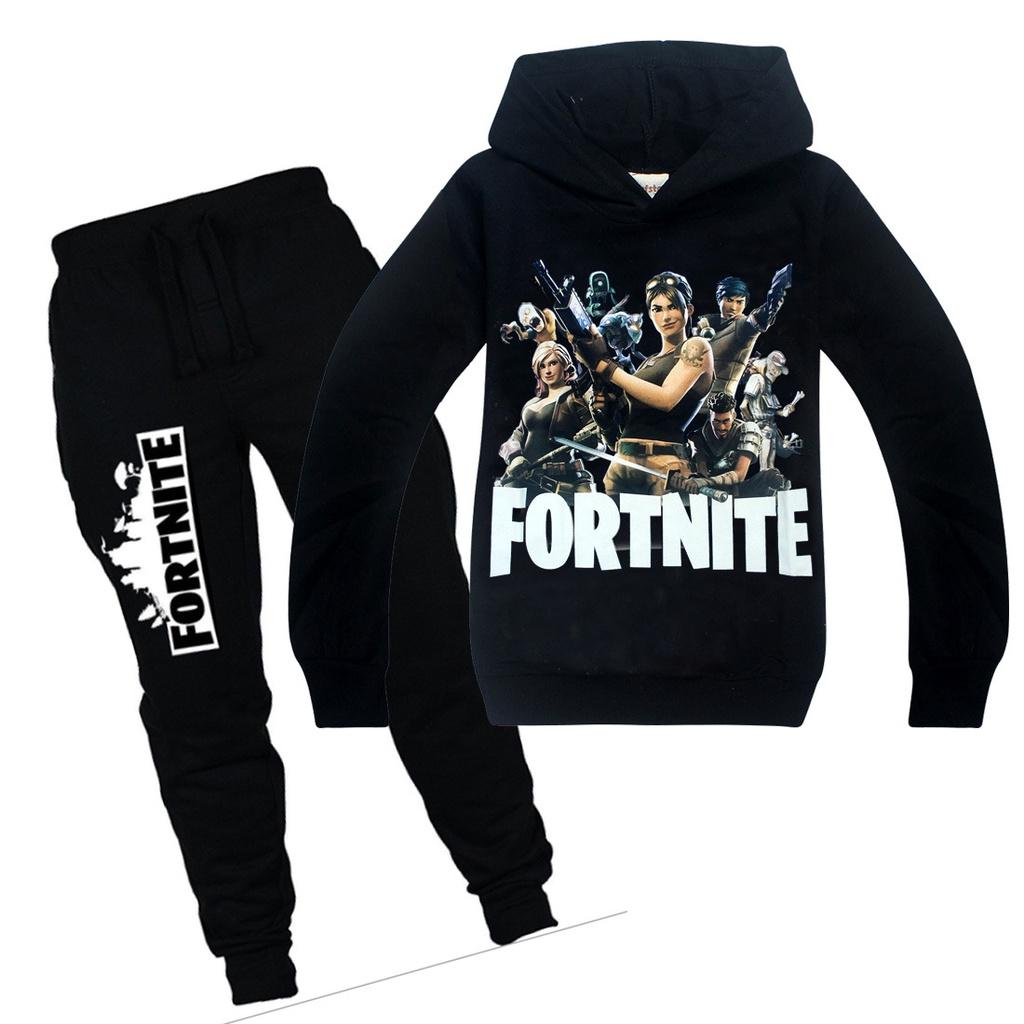 Hoodiespants Child Set Fortnite Hooded Clothing Sweatshirt Kids Clothing Game