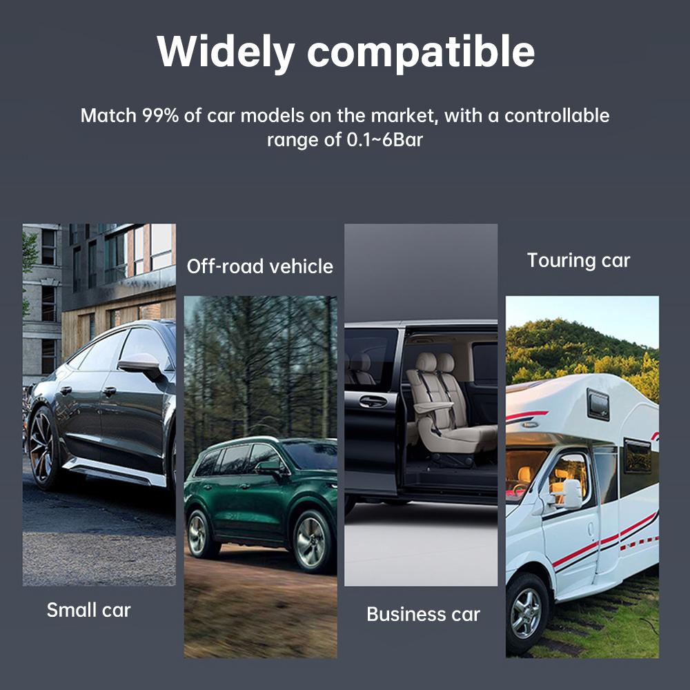 NEW Car Driver Alarm TPMS Monitor Sensor Wireless Car Tire Pressure Monitoring System with 4 External Sensors