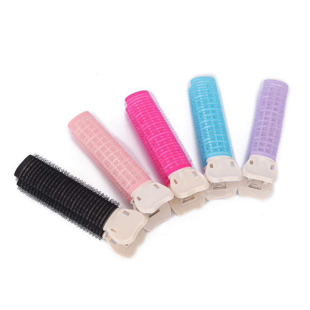 10Pcs Hair Clip Curler Washable Reusable Portable Hair Root Clips for Girl Hair Styling