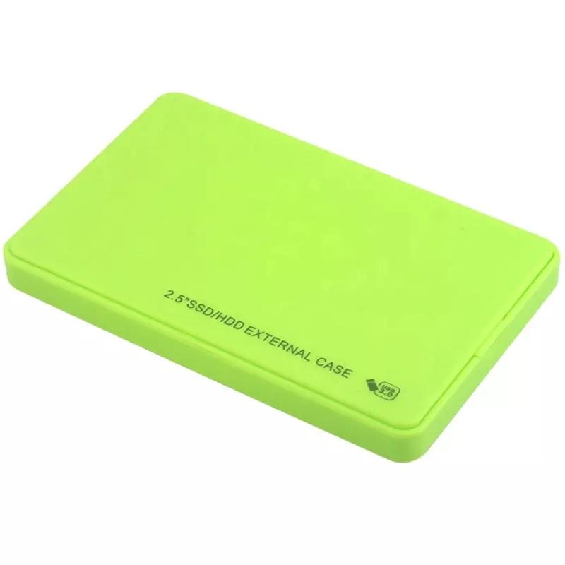 Gabinete Metálico para SSD SATA de 2,5 Polegadas para USB 3.0 Caixa Protetora Externa para Disco Rígido para HD Caixa Plástica