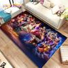 3D King of Fighters Retro Game Gamer Area Rug,Carpet Rug for Home Living Room Bedroom Sofa Doormat Decor,Kids Non-slip Floor Mat