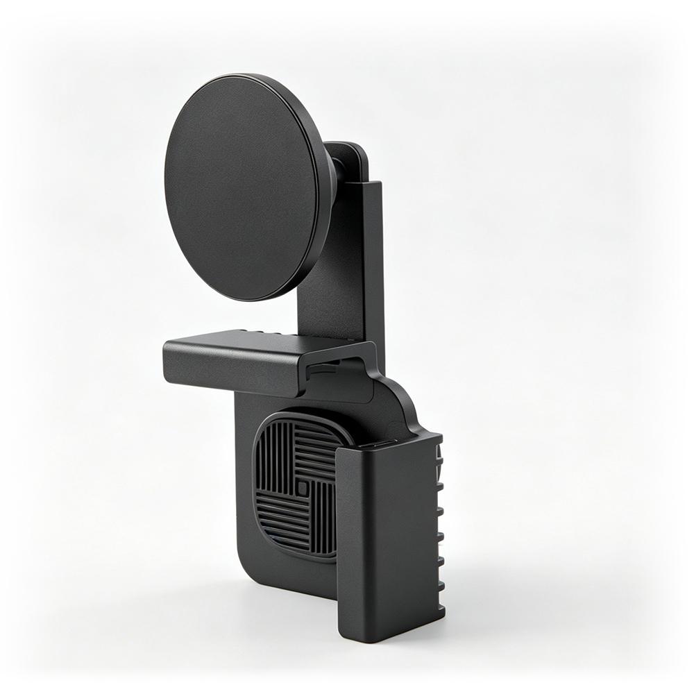 Strong Magnet Car Phone Holder Magnetic Screen Corner Phone Mount For Tesla Model 3 Y S X ABS & Aluminum Alloy Matte Black