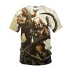 Alien T-Shirts Animal Pattern 3D Print Women Men Casual Short Sleeve T Shirt Y2k Harajuku Streetwear Tees Tops Unisex Clothing