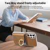 Luxury Ring Holder Cards Solt Leather Case for Samsung S26 Ultra S25 S24 Plus A18 A07 A17 A37 A57 A16 A26 A06 Shockproof Cover