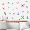 Vattentåliga Avtagbara Akvarell Fjäril Väggdekaler
