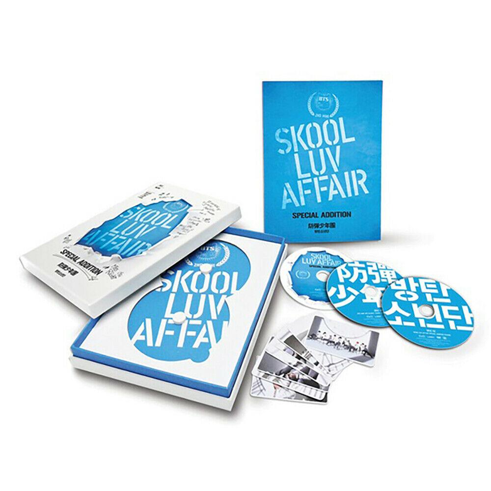 BTS SKOOL LUV AFFAIR [ Special Edition ] ALBUM DVD Photobook Photocard Sealed
